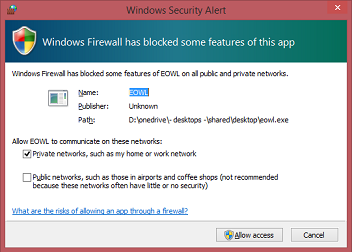 eowl firewall